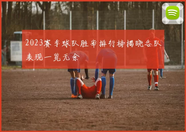 2023赛季球队胜率排行榜揭晓各队表现一览无余
