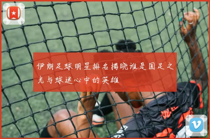 伊朗足球明星排名揭晓谁是国足之光与球迷心中的英雄